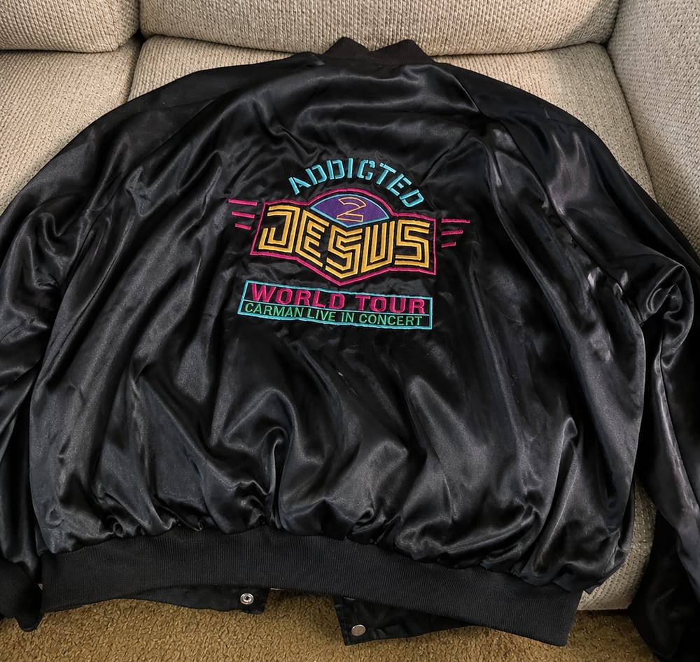 CJ's Mom's Addicted to Jesus Jacket