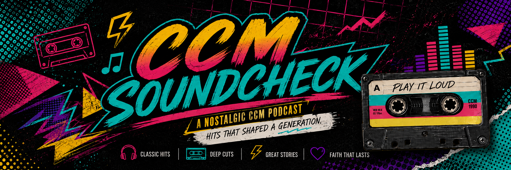 CCM Soundcheck — a nostalgic CCM podcast. Hits that shaped a generation.